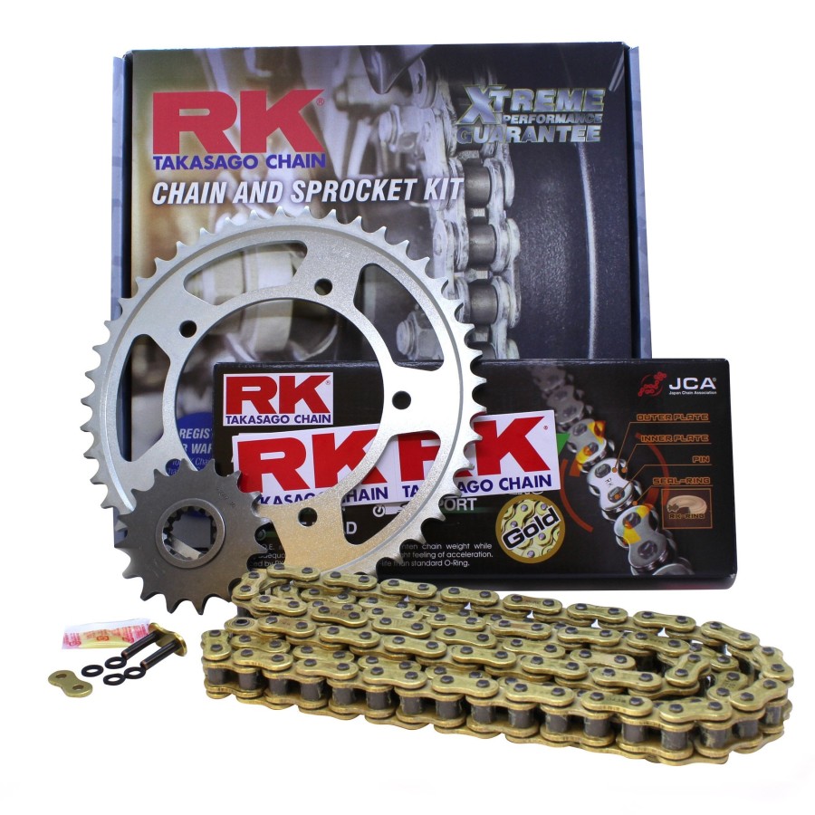 Transmission - Kit Chaine - RK-XRE - 100-36-16 - Noir - CB400N (1983-1985)