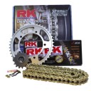 Transmission - Kit Chaine - RK-XRE - 100-36-16 - Noir - CB400N (1983-1985)
