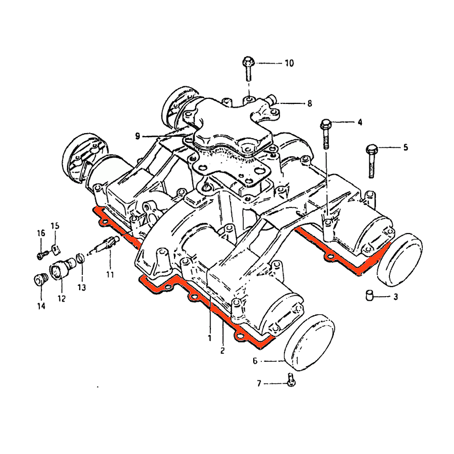 Moteur - Joint Couvre Culasse - 11173-34210 / 11173-34200 - GS650 Moteur - Joint Couvre Culasse - 11173-34210 / 11173-34200 - GS650