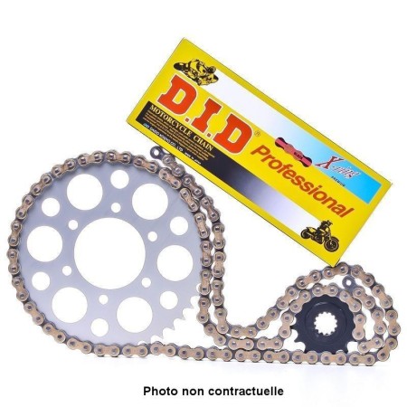 transmission - Kit chaine - DID-VX3 - 530-108-43-17 - Noir/OR - VFR800 