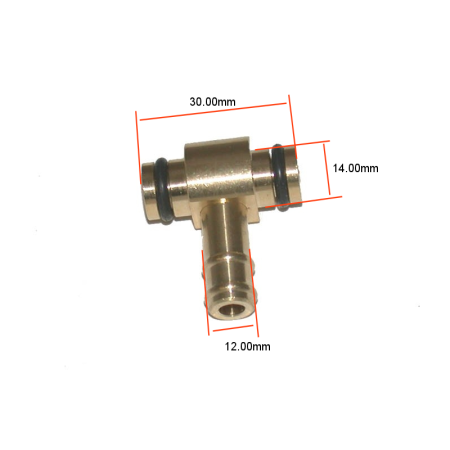 Carburateur - raccord - TE de liaison - GS500, ...GS750, ... GS1100