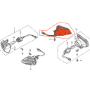 Clignotant  - Arriere Droit - VFR750 (RC36)