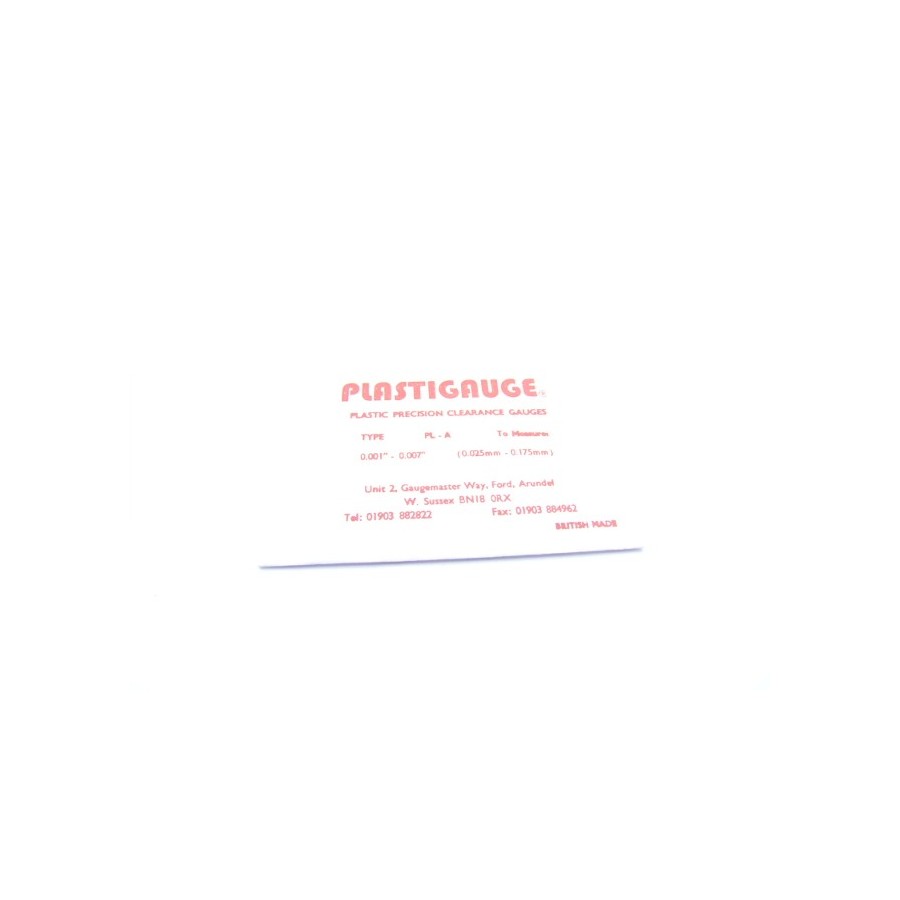 PlastiGauge - (plastigage) - 0.105 - 0.250 mm (x10)