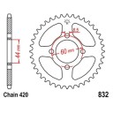 Transmission - Couronne - JTR 832 - 48 dents