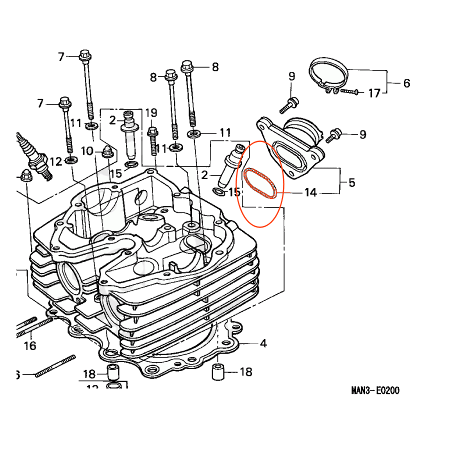 Pipe Admission - joint - NX650 (RD08)