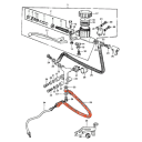 Frein - Durite basse - 43059-011 - KZ650, KZ750, KZ900, ... , KZ1000