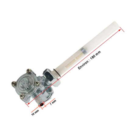 Reservoir - Robinet Essence - filetage M22x1.00 - CB500, CB600F, 
