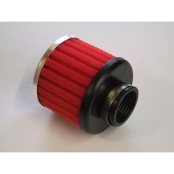 Filtre a air - ø 35mm - Mousse - Rouge - Cornet - (x1)