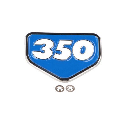 Carter lateral - Embleme, Logo (x1) -  CB350 K0 - Bleu