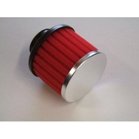 Filtre a air - ø 35mm - Mousse - Rouge - Cornet - (x1)