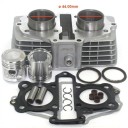 Moteur : Kit 125cm3 - bloc cylindre / Piston - ø 44mm - CB125 T - CM125C - CM125T - CA125 Rebel - CB125Td