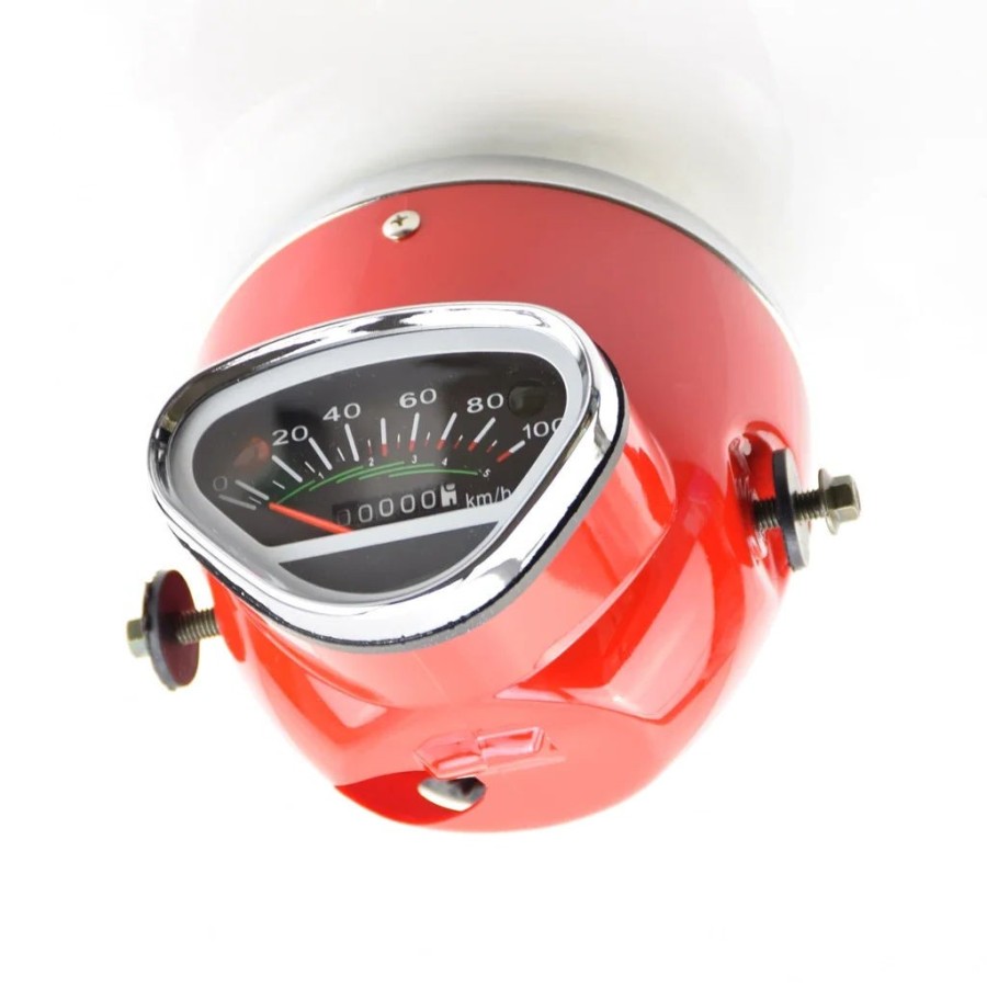 Phare - Optique complet - avec compteur - ST50 - ST70 - Rouge