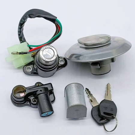 Ensemble clef - Contacteur - réservoir - selle ..... - CB125TDc - TDE - TDJ