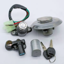 Ensemble clef - Contacteur - réservoir - selle ..... - CB125TDc - TDE - TDJ
