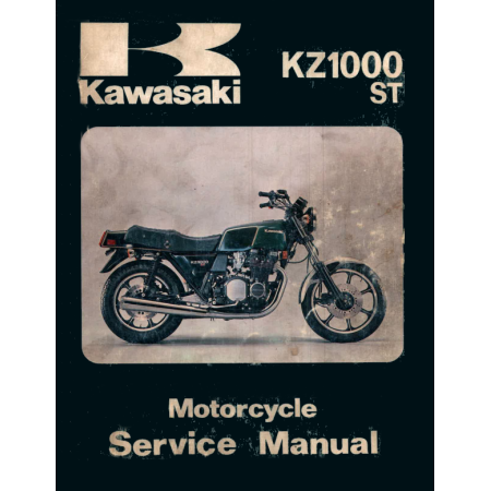 Manuel Atelier - KZ1000ST - Version PDF - ANGLAIS