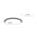 Carburateur - Joint torique - liaison - ø 6.50 x1.50 - Adaptable