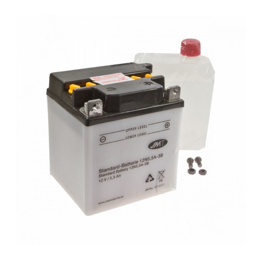 Batterie - 12v - Acide - 12N5.5A - 3B