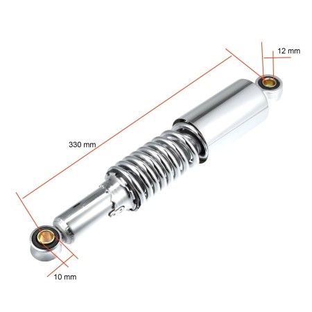 Amortisseur - 330mm - C50, C70, C90 Cub, ST50, ST70