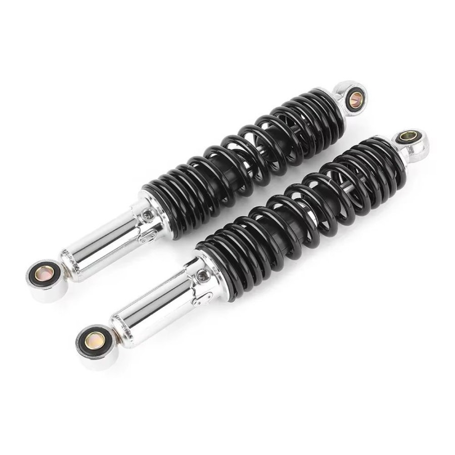 Amortisseur - Chrome - 320 mm - Oeillet/Oeillet - 62100-05340 - 62100-05320- GS125 Amortisseur - Chrome - 320 mm - Oeillet/Oeillet - 62100-05340 - 62100-05320- GS125