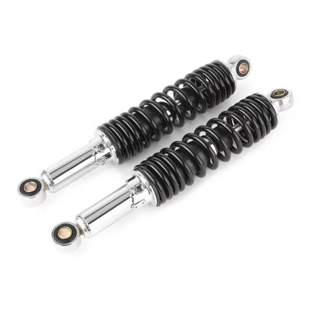 Amortisseur - Chrome - 320 mm - Oeillet/Oeillet - 62100-05340 - 62100-05320- GS125