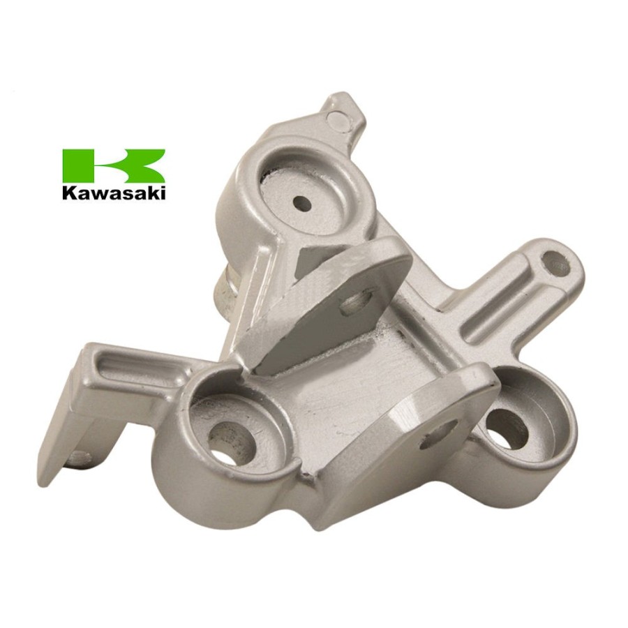 Repose Pied - Platine arriere DroitGRIS - 35011-1522 - GPZ400, GPZ500