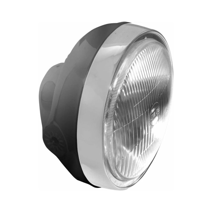 Phare ø 175mm - optique ø 160mm - Universel NOIR
