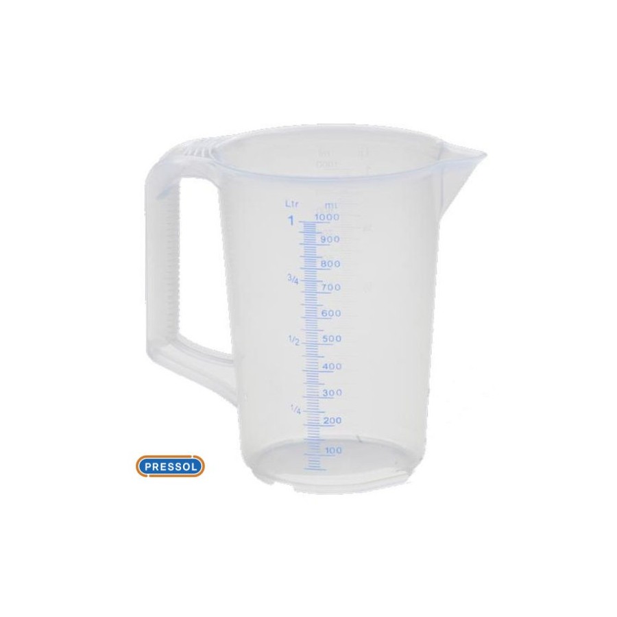 copy of Verre, Pot, Gobelet doseur, gradué en plastique - 1 Litre