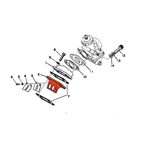 Clapet admission - DT125 - 