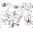 Reservoir - robinet - VFR750 - 16901-MZ7-000