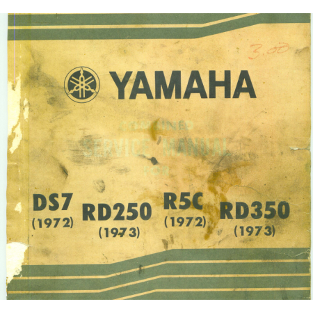 Service Manual - YAMAHADS7(1972), RD250 (73), RD350 (73) - Version PDF en Anglais 