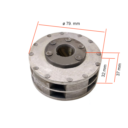 Alternateur - Rotor - CB125s, SL125