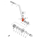 Demarrage - Kick - ref : 337-15621-00 - RD125DX