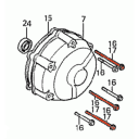 Carter Alternateur - Vis - M6x90 - CBX1000 - Honda