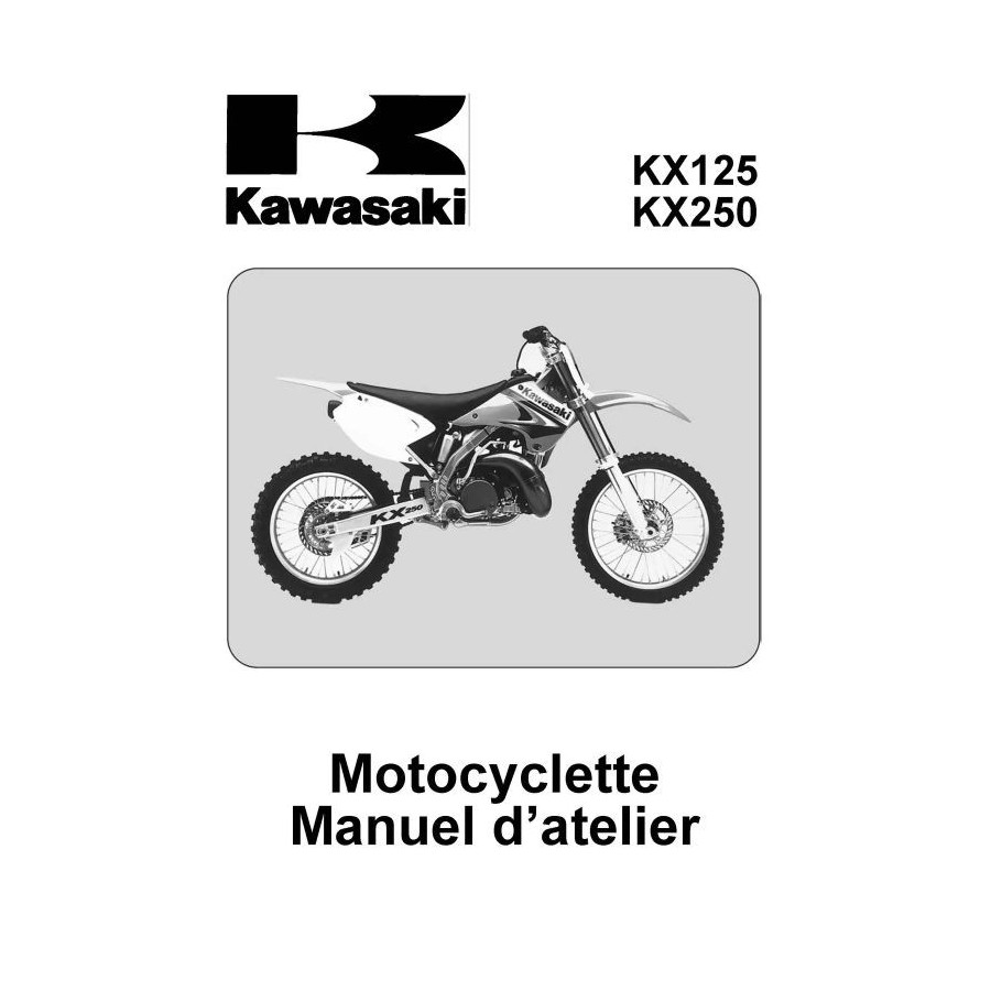 Manuel Atelier - KX125, KX250 - 1988 - Papier