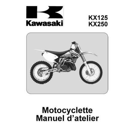 Manuel Atelier - KX125, KX250 - 1988 - Papier