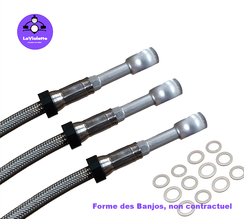 Durite de frein avant de SUZUKI 600 et 750 GSXR 2006 à 2007