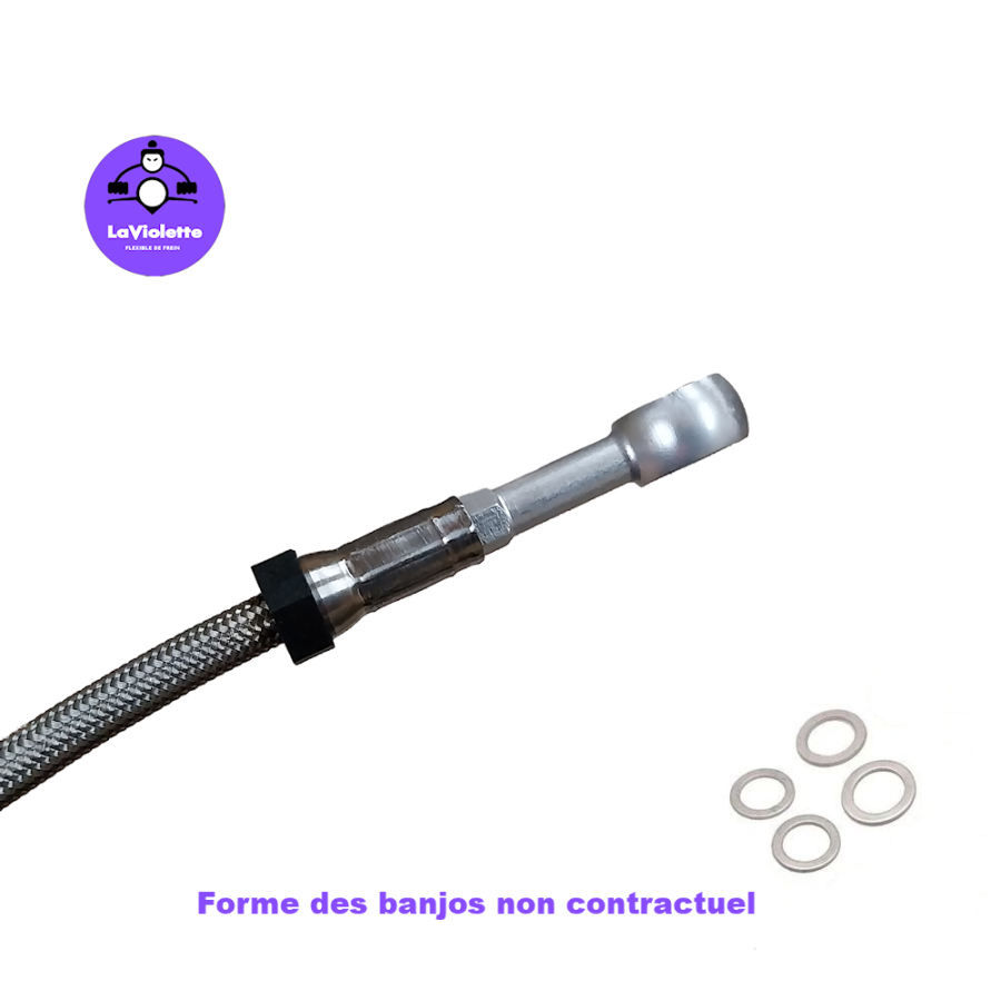 Frein - Durite aviation - Avant - SR500 SP (86-89)