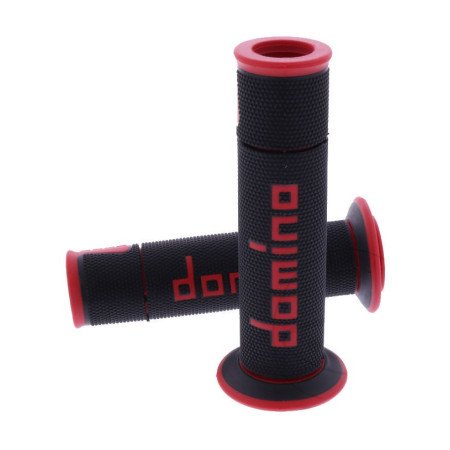 Poignee caoutchouc - Domino - ø 22 - lg 120 mm - 