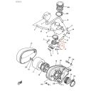 Pipe admission - Joint torique - 932-10306-11 - XV125