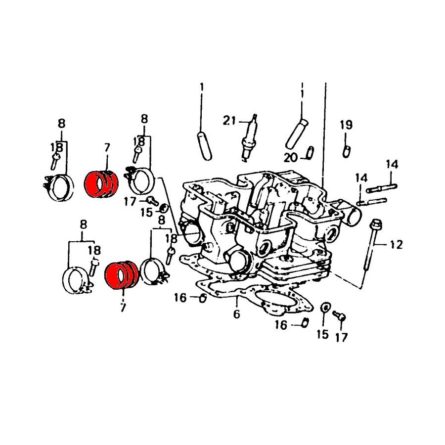 Pipe admission (x1) - VF1000F