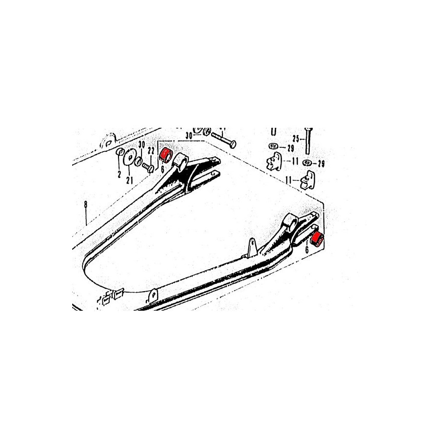 Service Moto Pieces|Moteur - Pompe a huile - Chaine -66 maillons - 94580-25066 - XV1000|1981 - XV1000|18,00 €