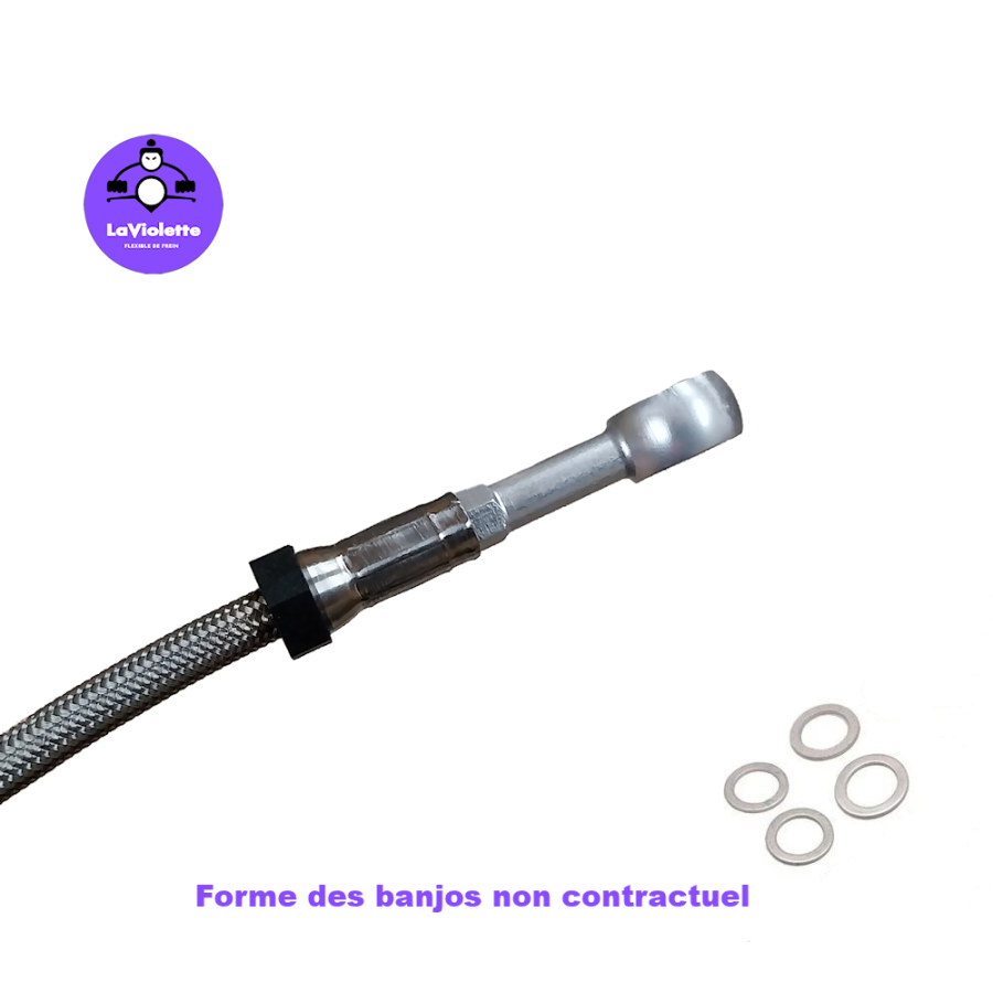 Frein - Durite aviation - Arriere - KZ 1300 A - (KZT30A) (79-83)