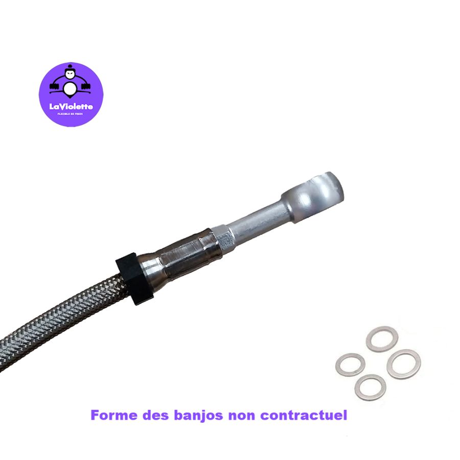 Frein - Durite aviation - Arriere - CBR600F (PC25)