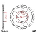 Transmission - Couronne - JTR848 - 47 dents - Chaine 530