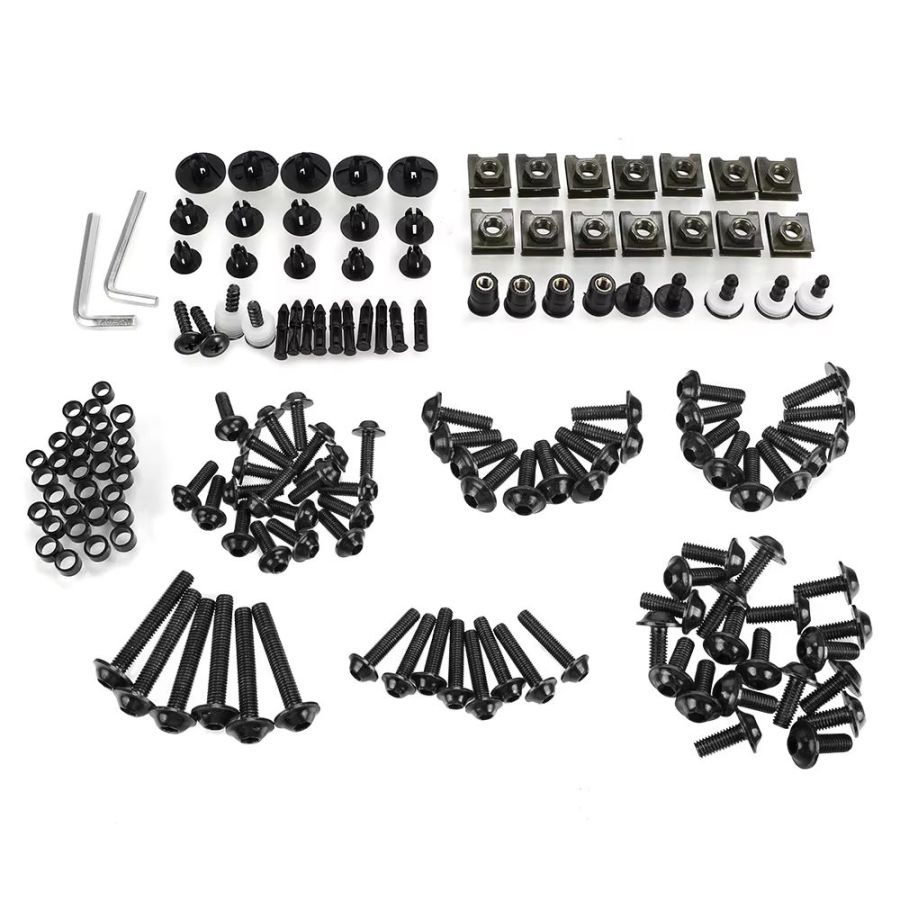Carenage - Kit de visserie BTR Noire - ZRX750