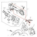 Frein - Support Etrier - vis de fixation M10 x38 mm - 901-05106-38 