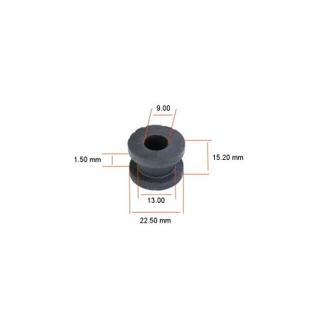 Silent-Bloc - rond - ø 9.00 x15.20 x22.5 mm - Ht 1.50