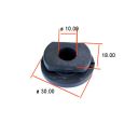 Silent-Bloc - rond - ø 12.00 x11.00 x23.5 mm - Ht 3.00