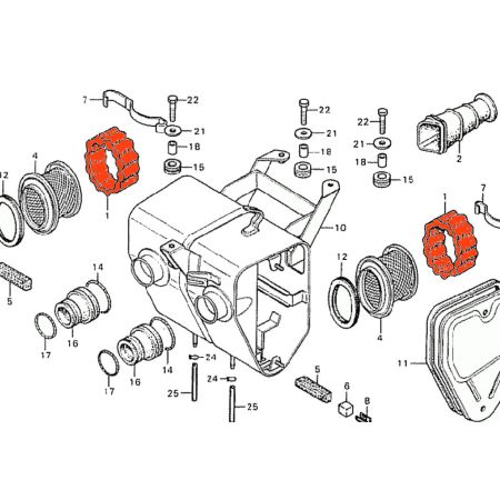 Filtre a Air - (x1) - CB125T - 