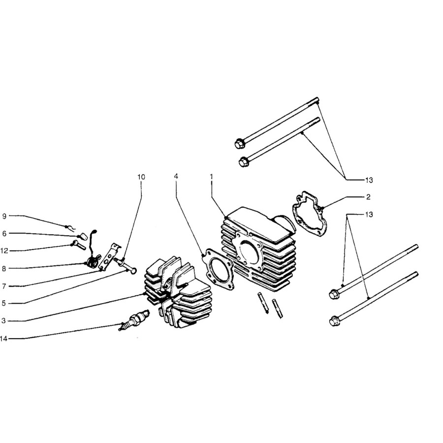 Service Moto Pieces|Moteur - 1/2 Coussinet - bielle - B - NOIR - GL1000|Bloc Moteur - Vilebrequin |35,90 €